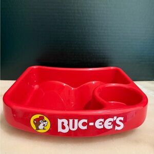 Buc-ee's Kids Children's Snack Tray w/ Built in Cup Holder Beaver Bucky's Texas